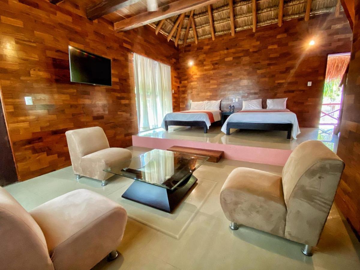 Hotel Boutique Las Nubes Bacalar Exterior foto
